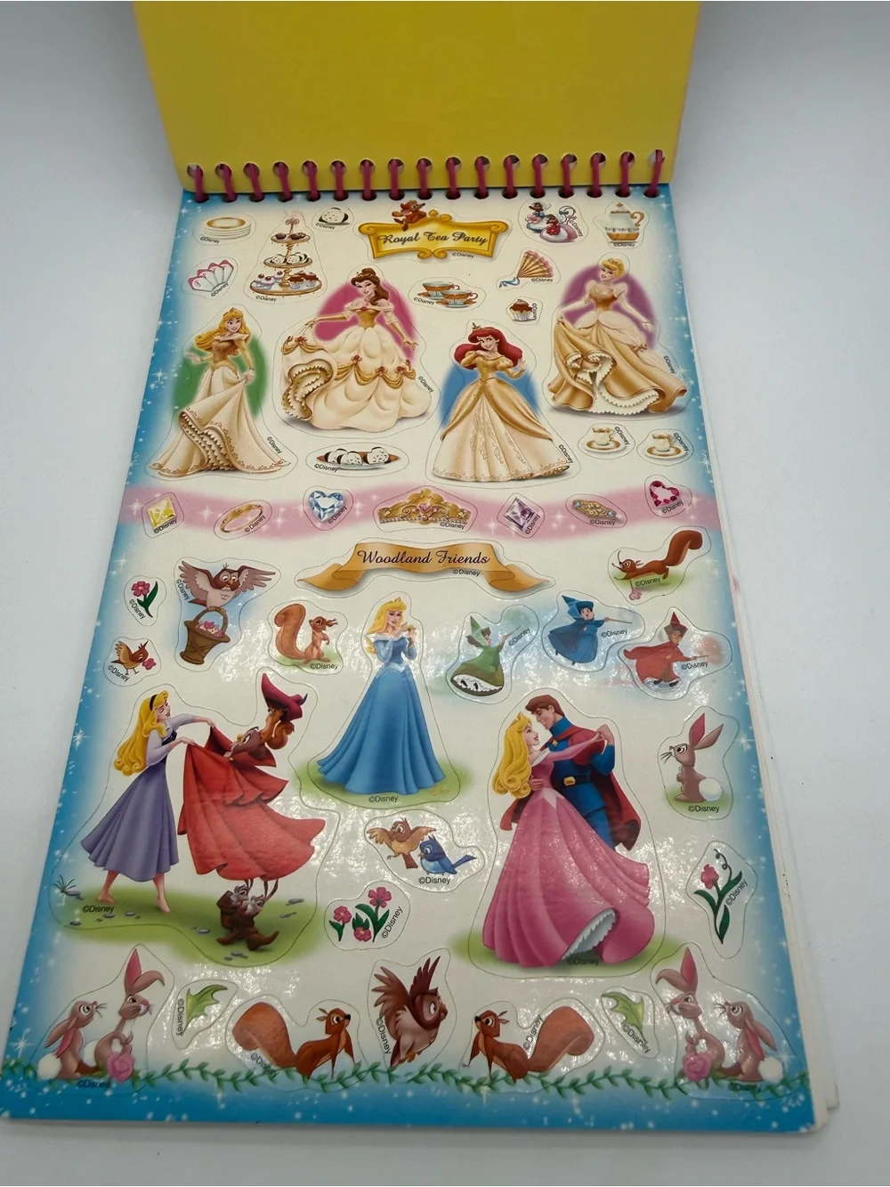 Disney My Princess Life Activity Storybook w/ 435 Stickers 4 Snap-Outs New Book